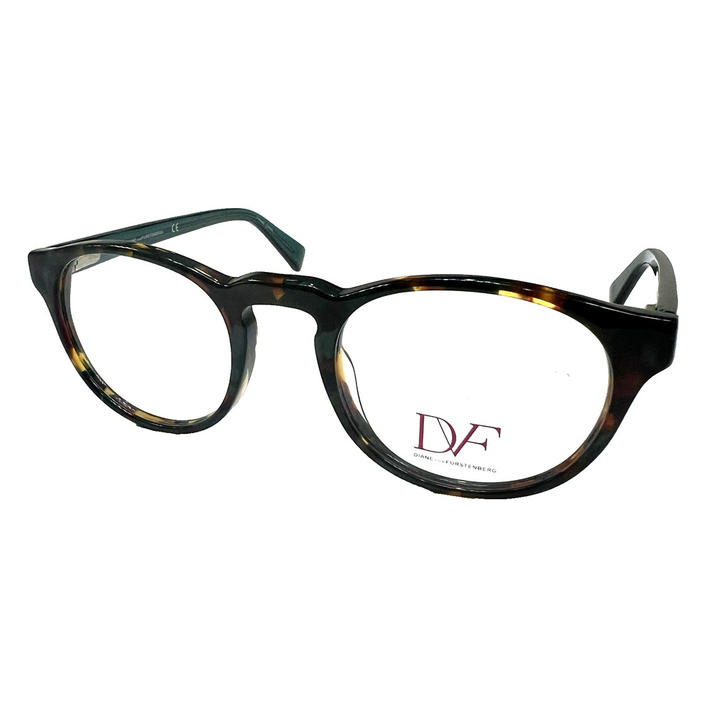NEW Diane von Furstenberg 5067 319 Translucent Marbled Eyeglass Frames 52-17-135